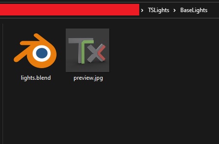 Light Set Folder