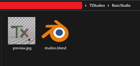Studio Folder